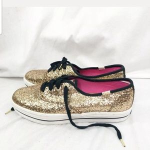 Kate Spade Glitter Keds